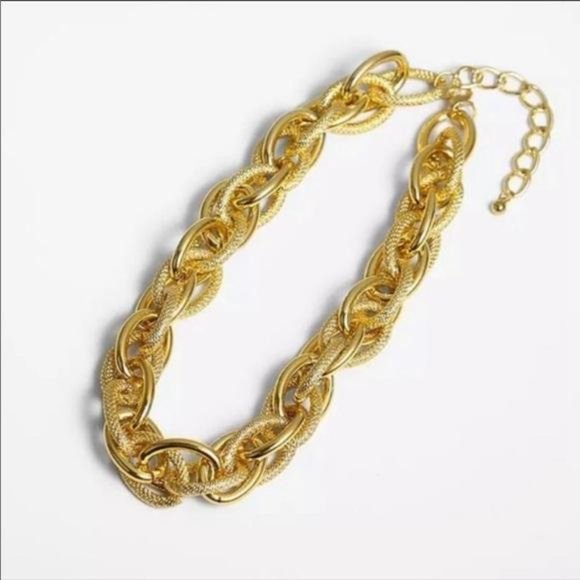 New 18k Gold Chain Necklace, nice Chain Necklace, cute Chain Necklace - Picture 7 of 8